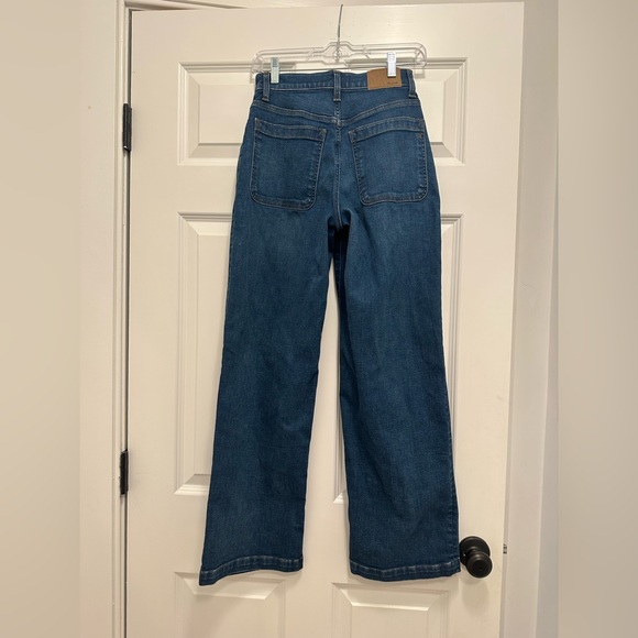 NWT Madewell wide leg sailor jeans 26 - Picture 4 of 8